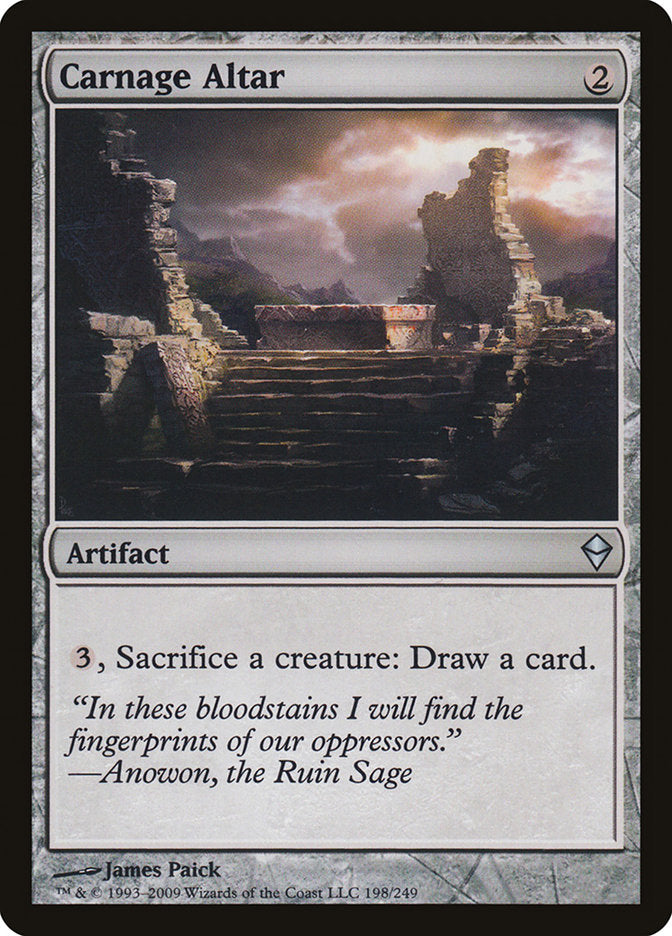 Autel du carnage [Zendikar]