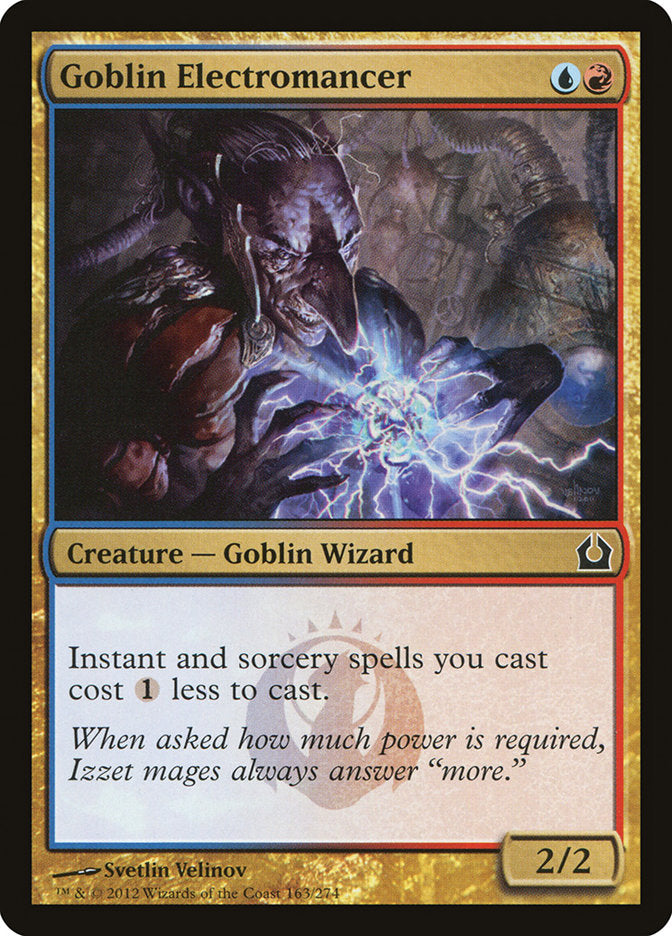 Électromancien gobelin [Retour à Ravnica]