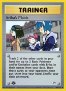 Servantes d'Erika (109/132) [Gym Heroes Édition 1]