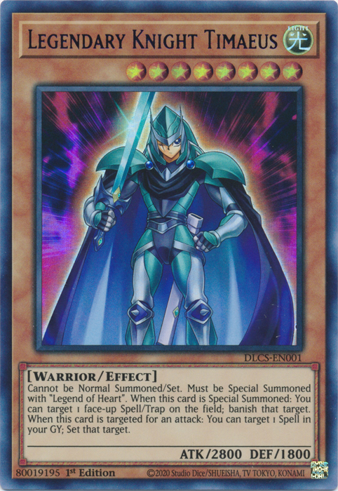 Chevalier Légendaire Timée (Bleu) [DLCS-FR001] Ultra Rare