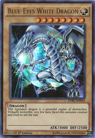 Dragon Blanc aux Yeux Bleus [DPBC-FR016] Ultra Rare