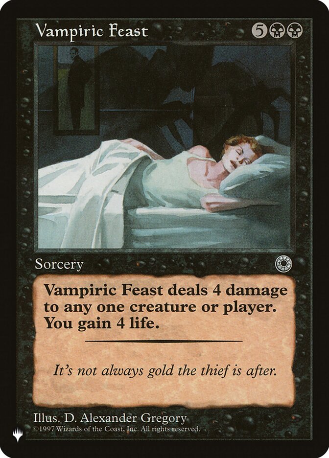 Festin vampirique [The List]
