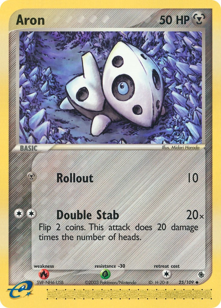 Aron (25/109) [EX: Rubí y Zafiro]