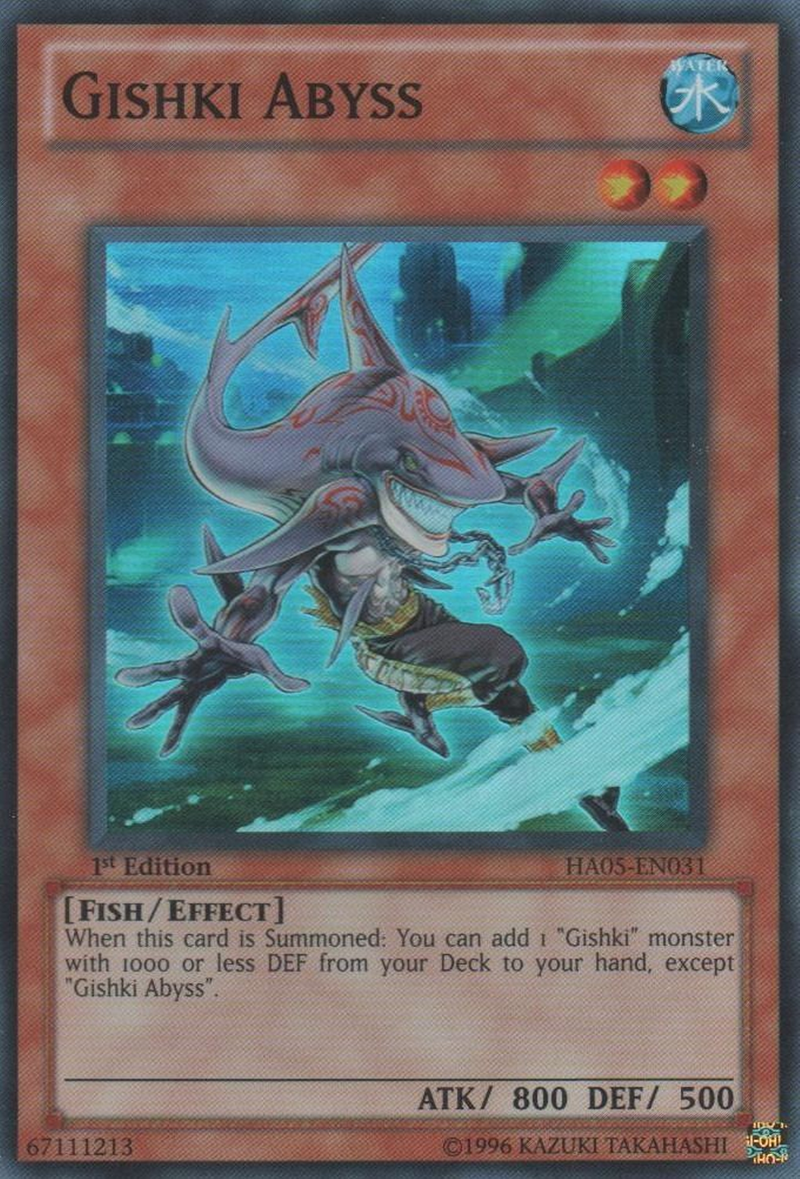 Abyssal Gishki [HA05-FR031] Super Rare
