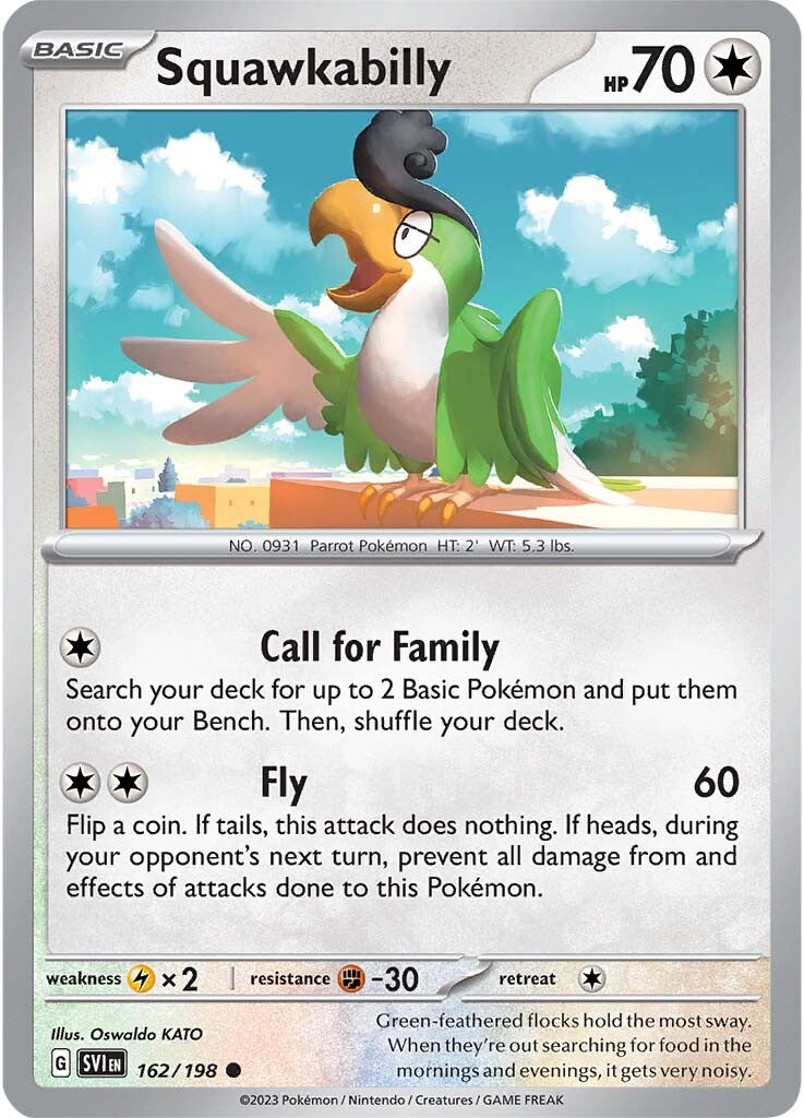 Squawkabilly (162/198) [Escarlata y Púrpura: Set Base]