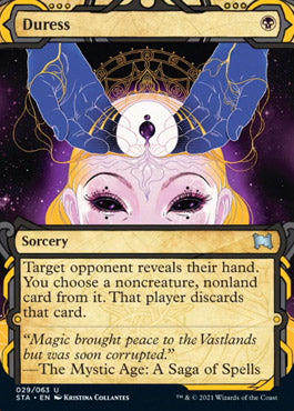 Coacción (Grabado foil) [Strixhaven: Escuela de Magos Archivo Místico]