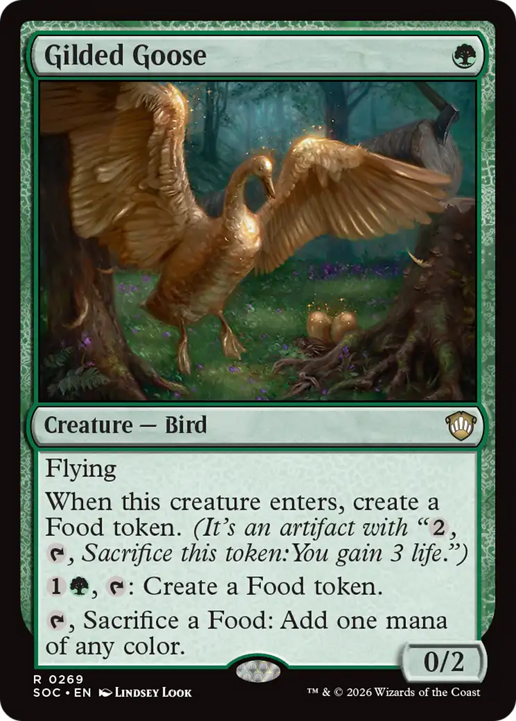 Ganso dorado [Commander de Secretos de Strixhaven]