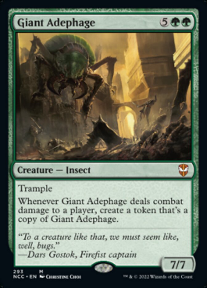 Adéphage géant [Commander : Les rues de la Nouvelle-Capenna]