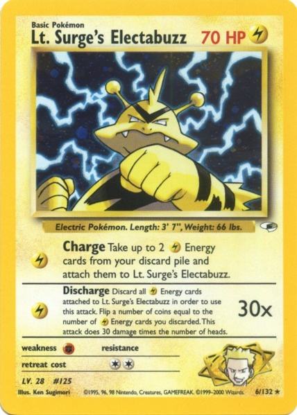 Élektek de Major Bob (6/132) [Gym Heroes Unlimited]