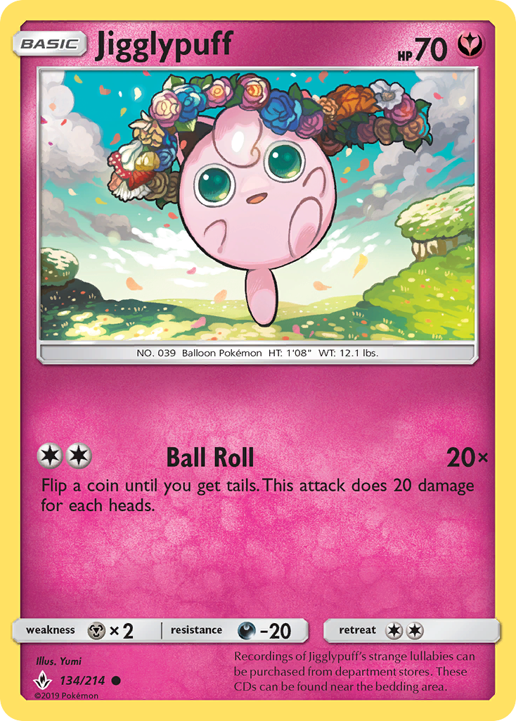 Jigglypuff (134/214) [Sol y Luna: Lazos Indestructibles]