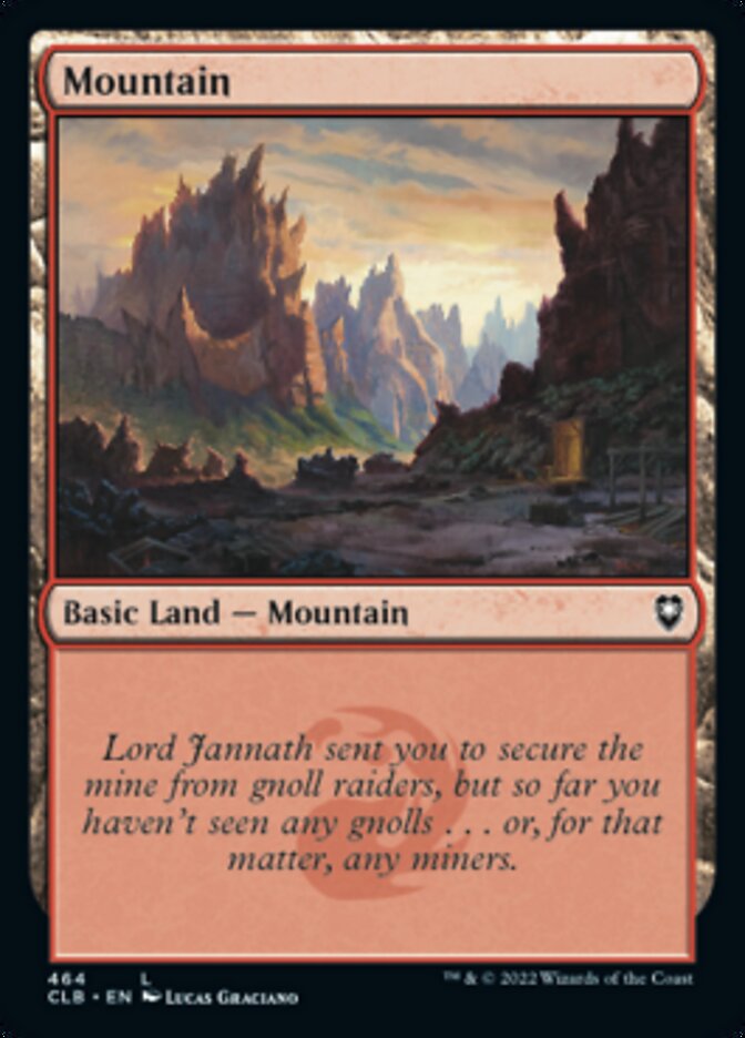 Montagne (464) [Commander Legends : la Bataille de la Porte de Baldur]
