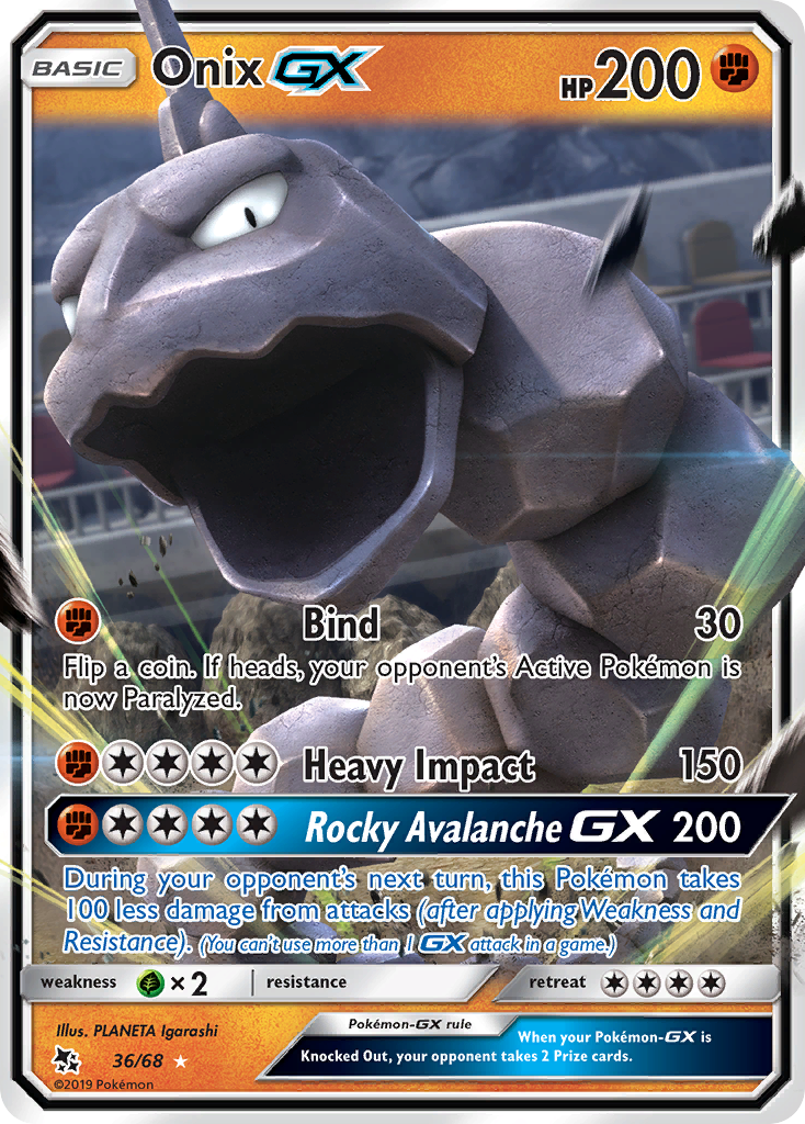Onix GX (36/68) [Soleil et Lune : Destinées Occultes]