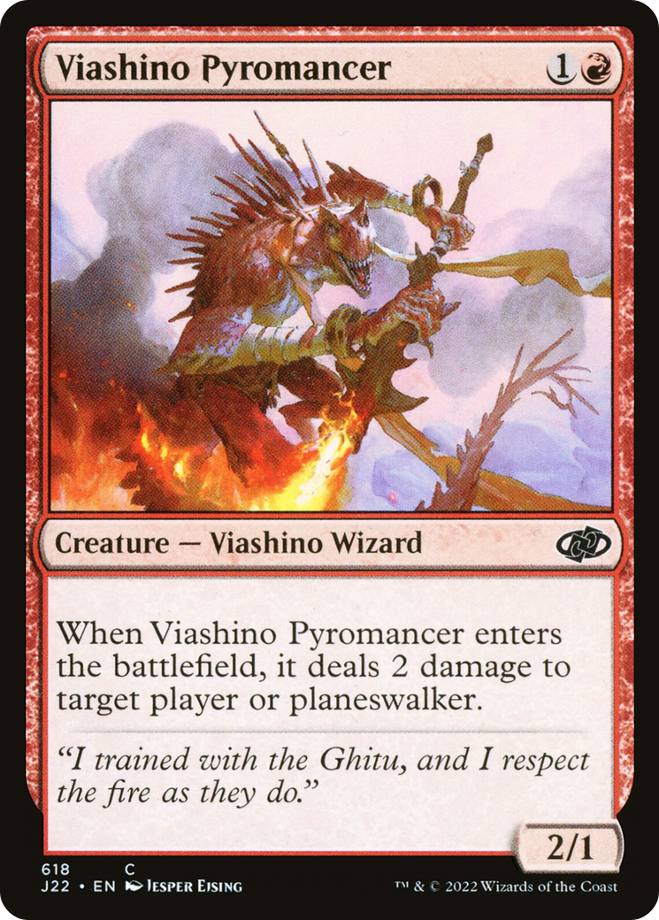 Pyromancien viashino [Jumpstart 2022]