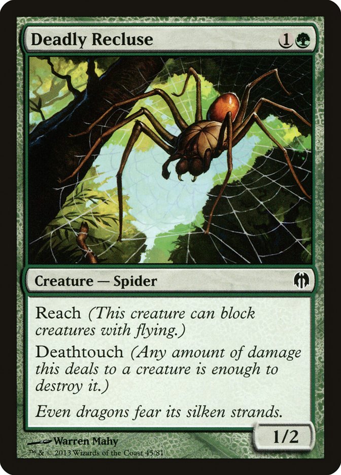 Recluse mortelle [Duels de decks : Héros contre Monstres]