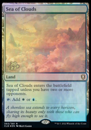 Mar de Nubes [Commander Legends: Batalla por Puerta de Baldur Promos de Prelanzamiento]