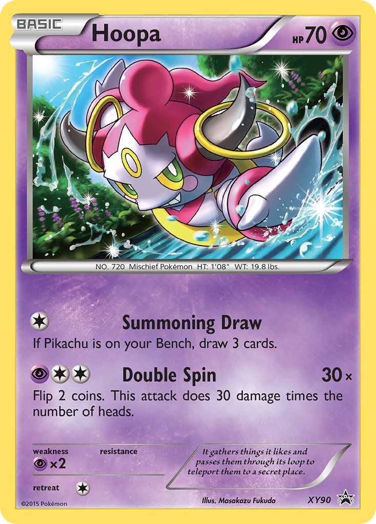 Hoopa (XY90) (Coffre du collectionneur) [XY : Cartes promo Étoile Noire]