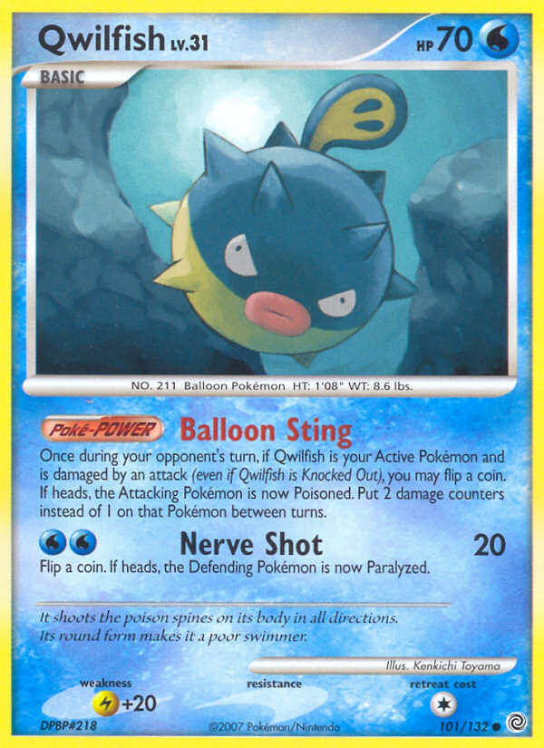 Qwilfish (101/132) [Diamant & Perle: Merveilles Secrètes]