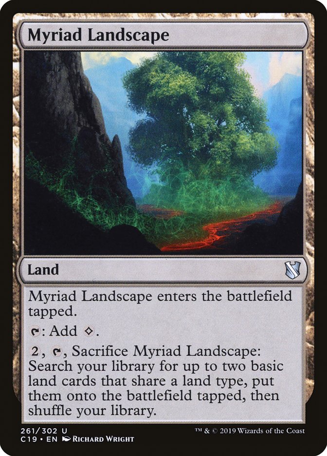 Paysage myriade [Commander 2019]