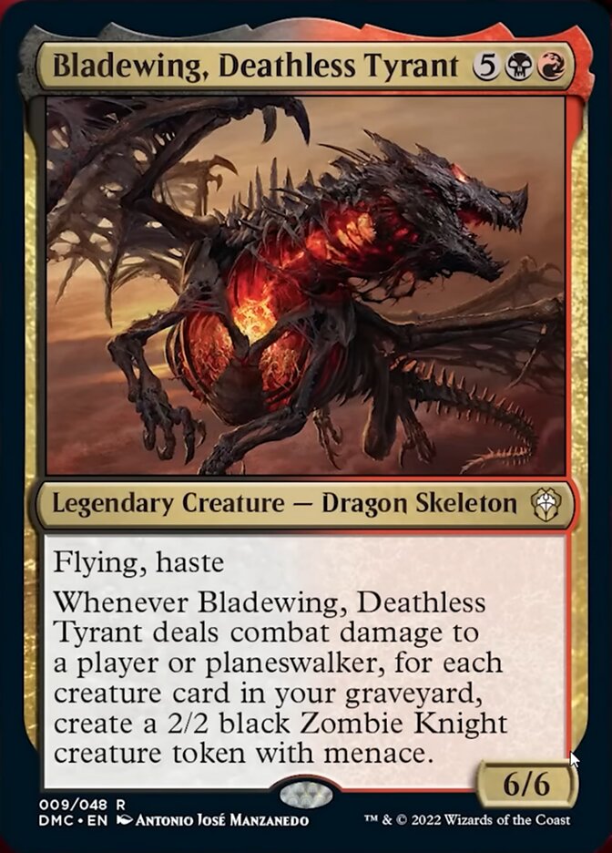 Bladewing, tyran impérissable [Commandant Dominaria Uni]