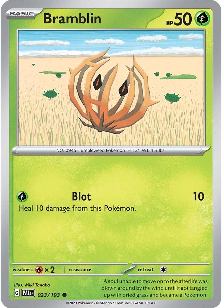 Bramblin (023/193) [Escarlata y Púrpura: Evolución en Paldea]
