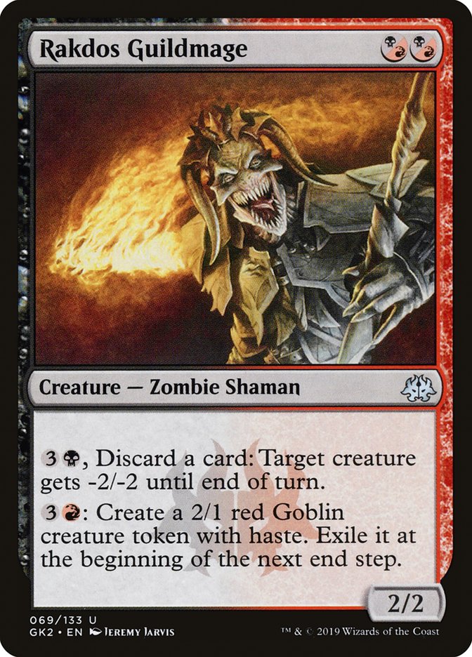 Mage de guilde de Rakdos [Kit de guilde Allégeance de Ravnica]