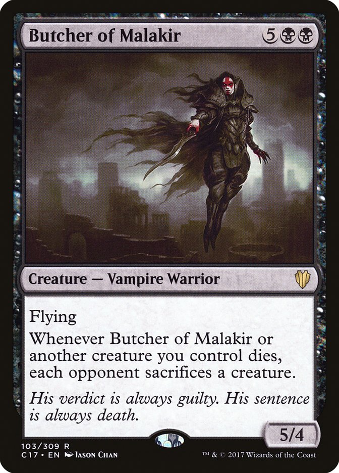 Boucher de Malakir [Commander 2017]