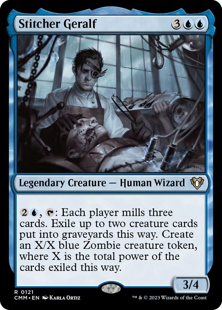 Geralf le couturier [Commander Masters]