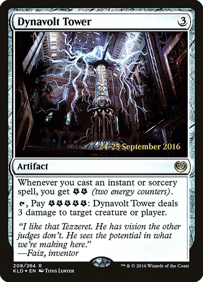 Tour Dynavolt [Cartes promos d'avant-première Kaladesh]