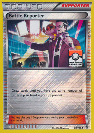 Journaliste de Bataille (88/111) (Promo de Ligue) [XY: Poings Furieux]