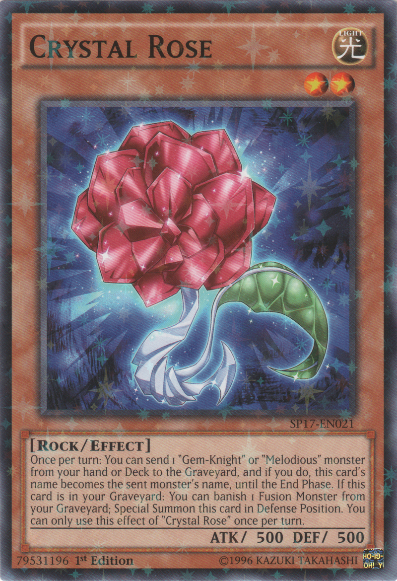 Rose de Cristal [SP17-FR021] Starfoil Rare