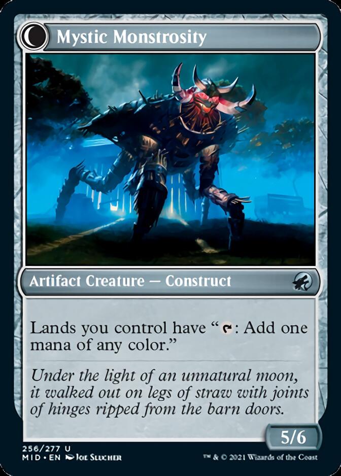 Crâne mystique // Monstruosité mystique [Innistrad: Chasse de minuit]