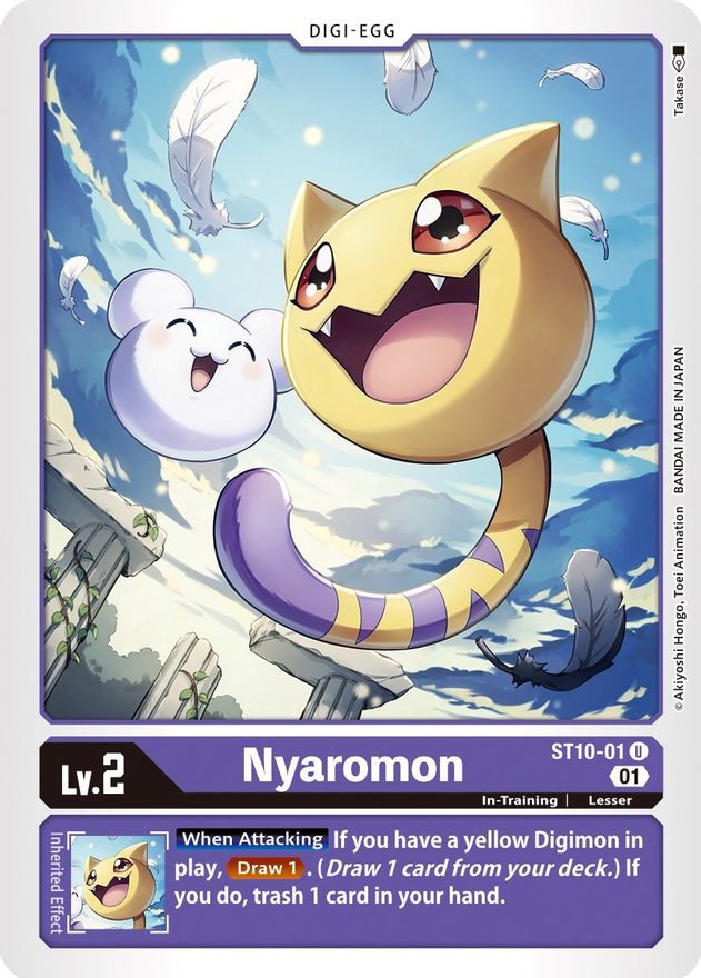 Nyaromon [ST10-01] [Mazo de Inicio: Táctico del Mundo Paralelo]