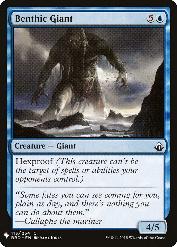 Géant benthique [Mystery Booster]