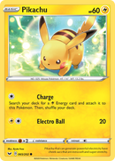 Pikachu (065/202) [Épée et Bouclier : Set de Base]