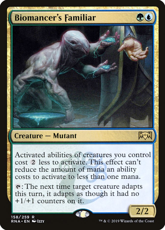 Familier du biomancien [Allégeance de Ravnica]