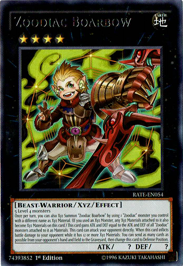 Zoodiaque Sanglier de l'Arc [RATE-EN054] Rare