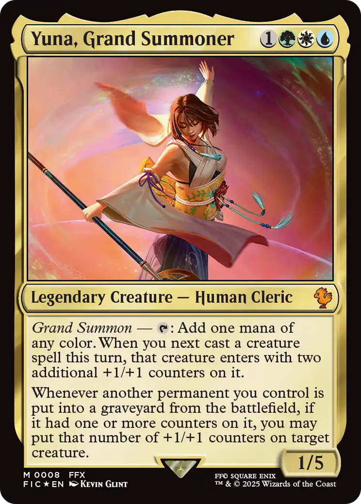 Yuna, Grande Invocatrice [FINAL FANTASY Commander]