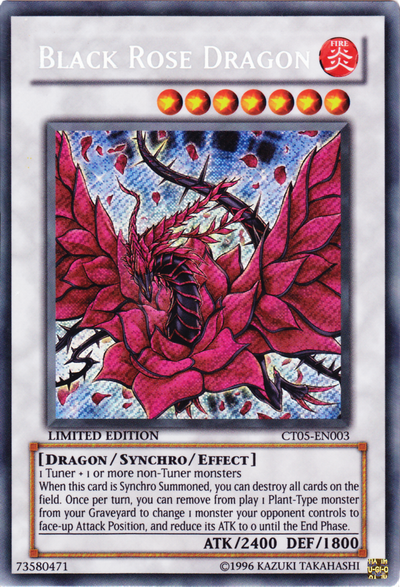 Dragon Rose Noire [CT05-EN003] Secret Rare