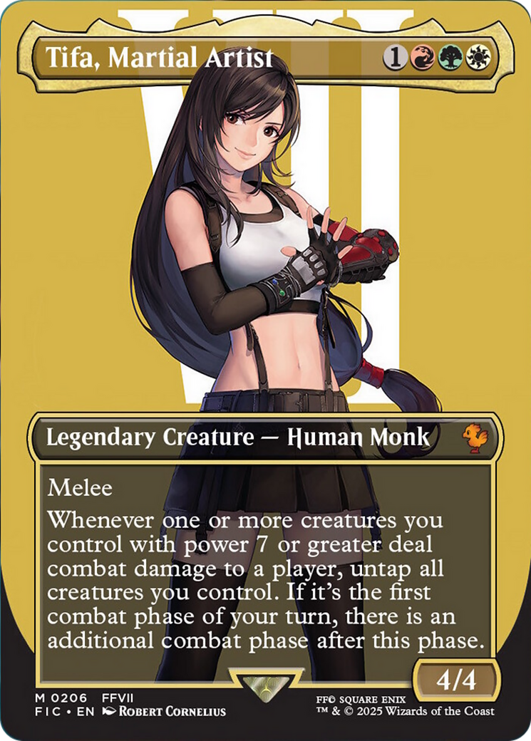 Tifa, Artiste martiale (Sans bordure) [FINAL FANTASY Commander]