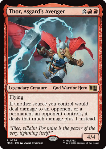 Thor, Vengador de Asgard [Marvel Super Heroes Commander]