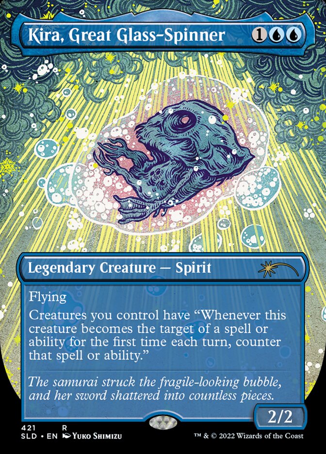 Kira, Grande Tisseuse de verre (Sans bordure) [Série de drops Secret Lair]