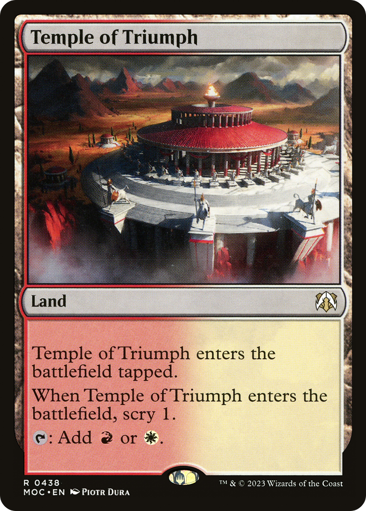 Templo del Triunfo [Marcha de las Máquinas Commander]