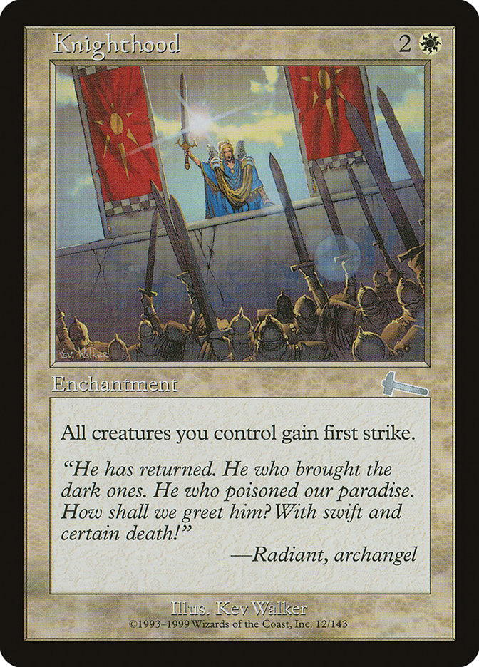 Adoubement [L'Héritage d'Urza]