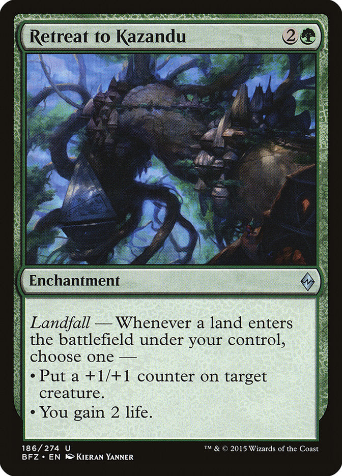 Retraite à Kazandu [Bataille de Zendikar]