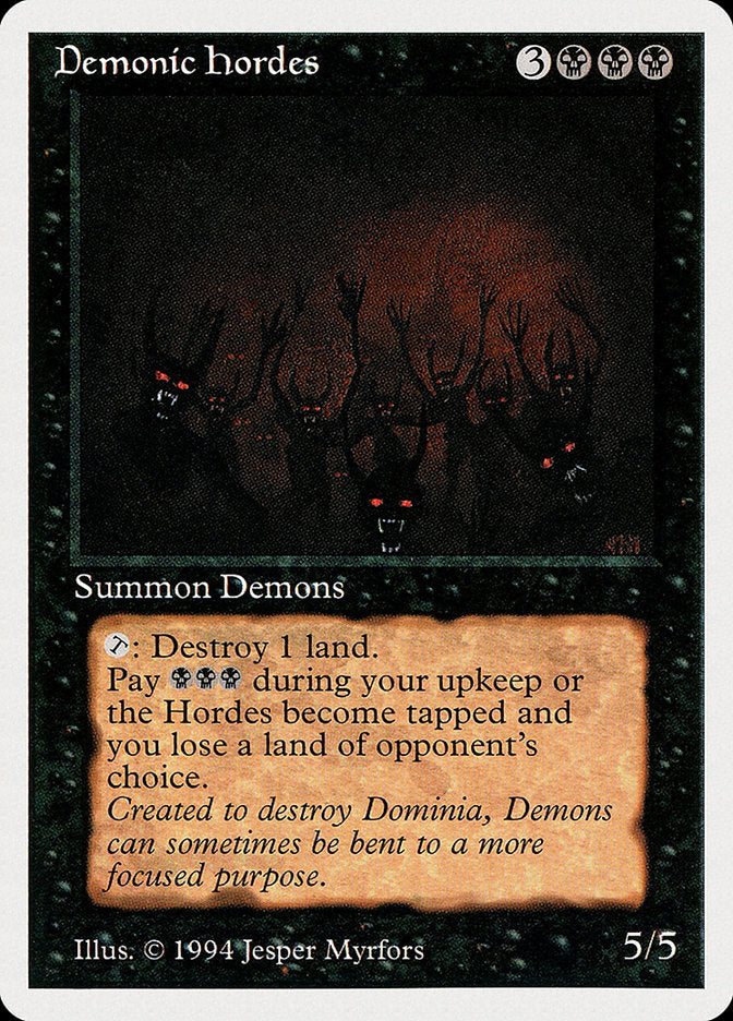 Hordes démoniaques [Summer Magic / Edgar]