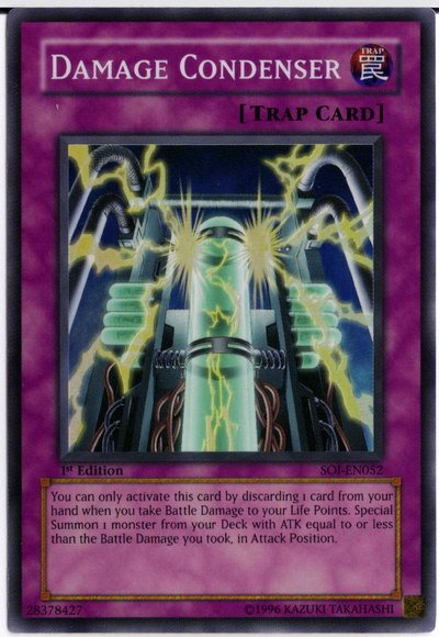 Condenseur de dégâts [SOI-FR052] Super Rare