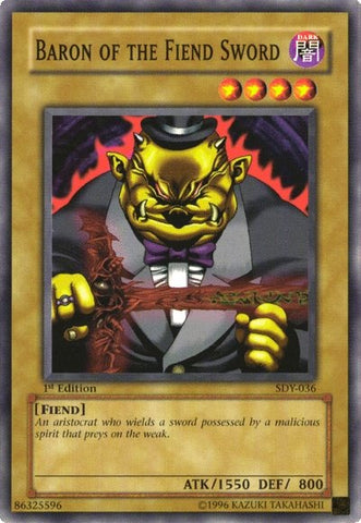 Barón de la Espada Demoníaca [SDY-036] Común