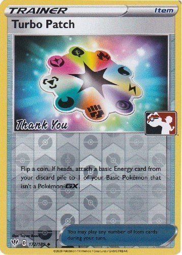 Parche Turbo (172/189) (Liga Pokémon) [Espada y Escudo: Oscuridad Incandescente]