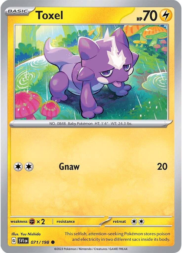 Toxel (071/198) [Escarlata y Púrpura: Set Básico]