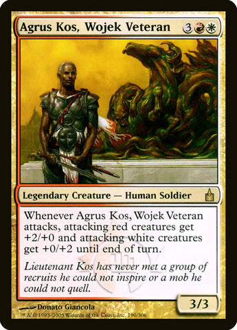 Agrus Kos, veterano Wojek [Ravnica: Ciudad de Gremios]